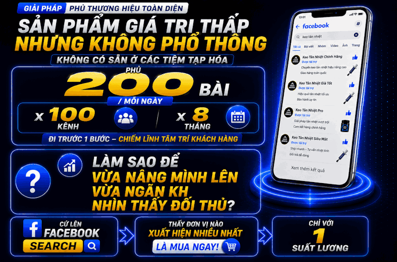 Chiến Lược Phủ Thương Hiệu Sản Phẩm Chuyên Dụng Hiệu Quả Nhất